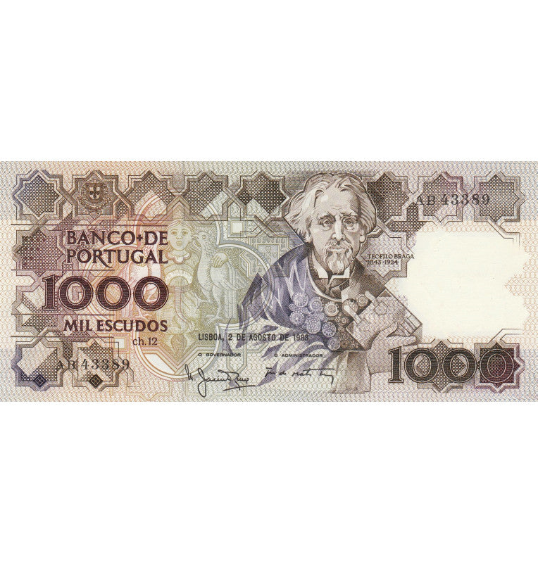 Portugal 1000 Escudos 1983 Pick 181